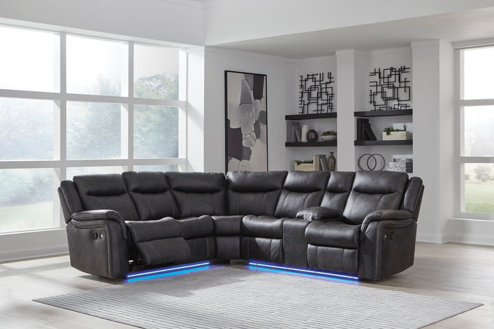ASPC13001 Sultan Meadow Reclining Sectional