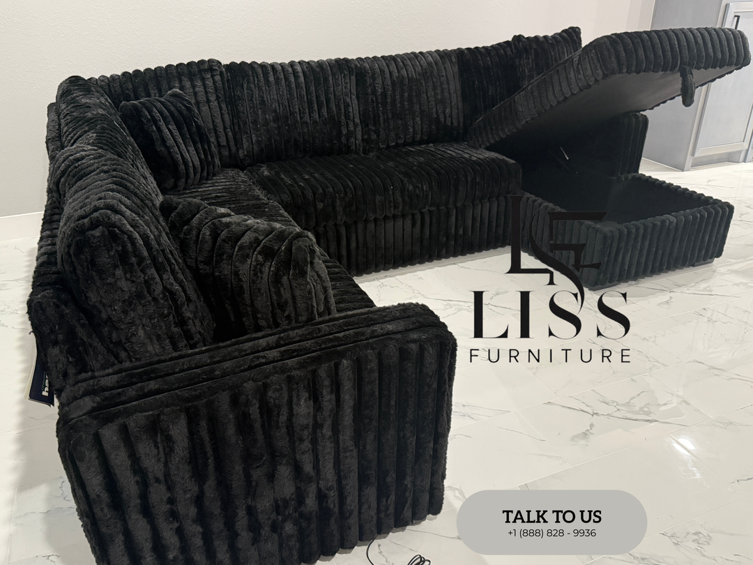 Raha II - Sectional Sofa w/ Pull-Out