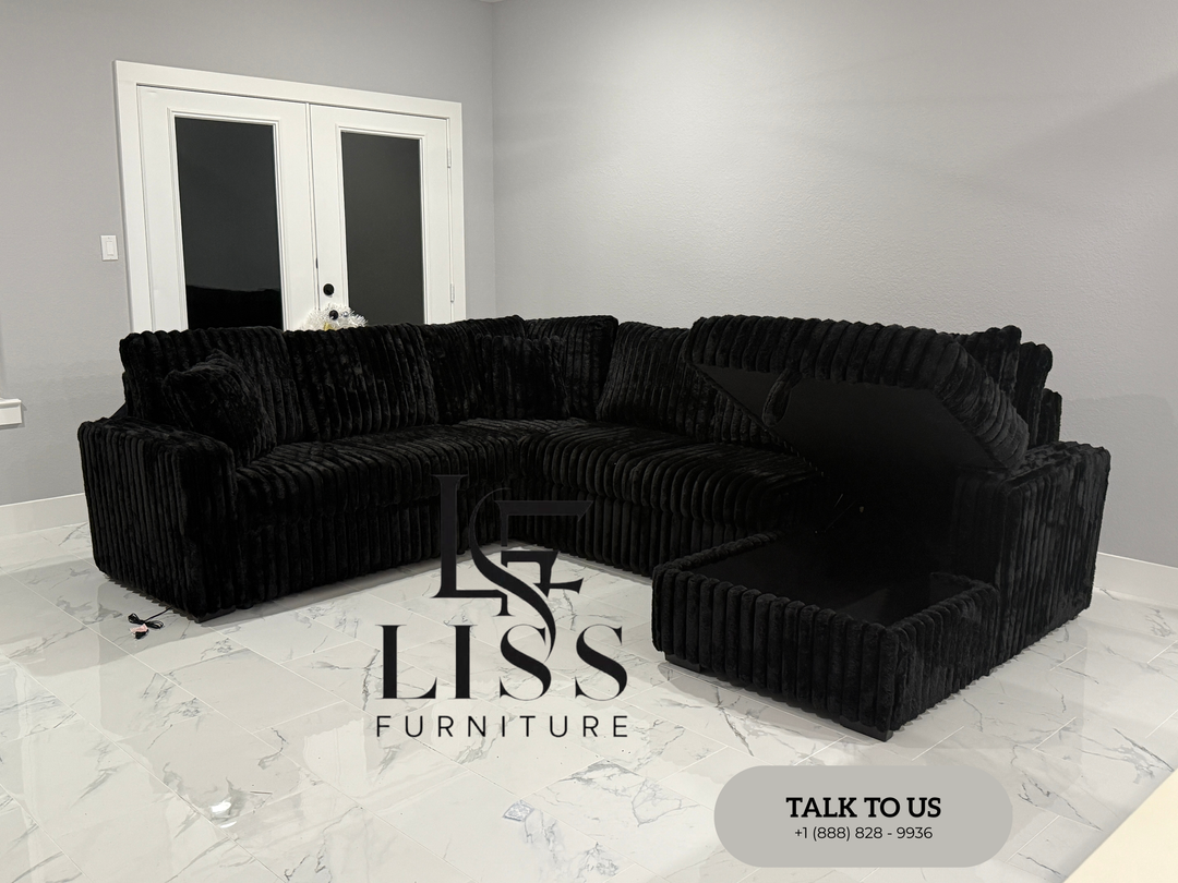 Raha II - Sectional Sofa w/ Pull-Out