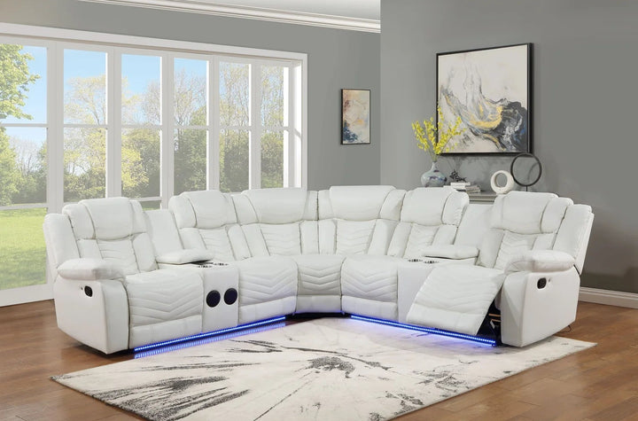 S2021 Lucky Charm Reclining  Sectional