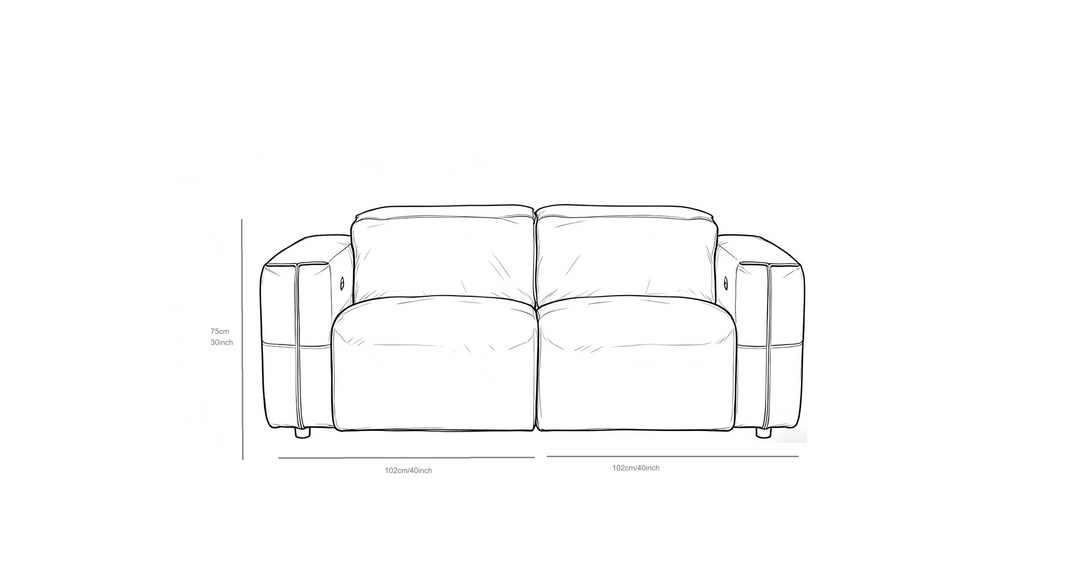 MI-2500 Ember Reclining Sofa & Loveseat