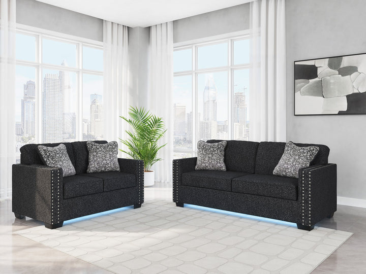 AS28904 Jasmine Peaks Sofa & Loveseat