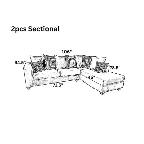 S305 Zander Sectional