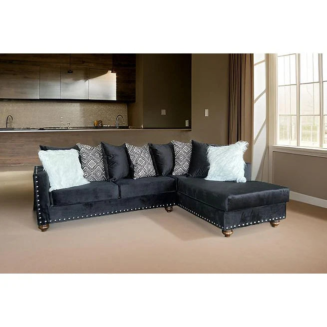 S315 Silver Sectional