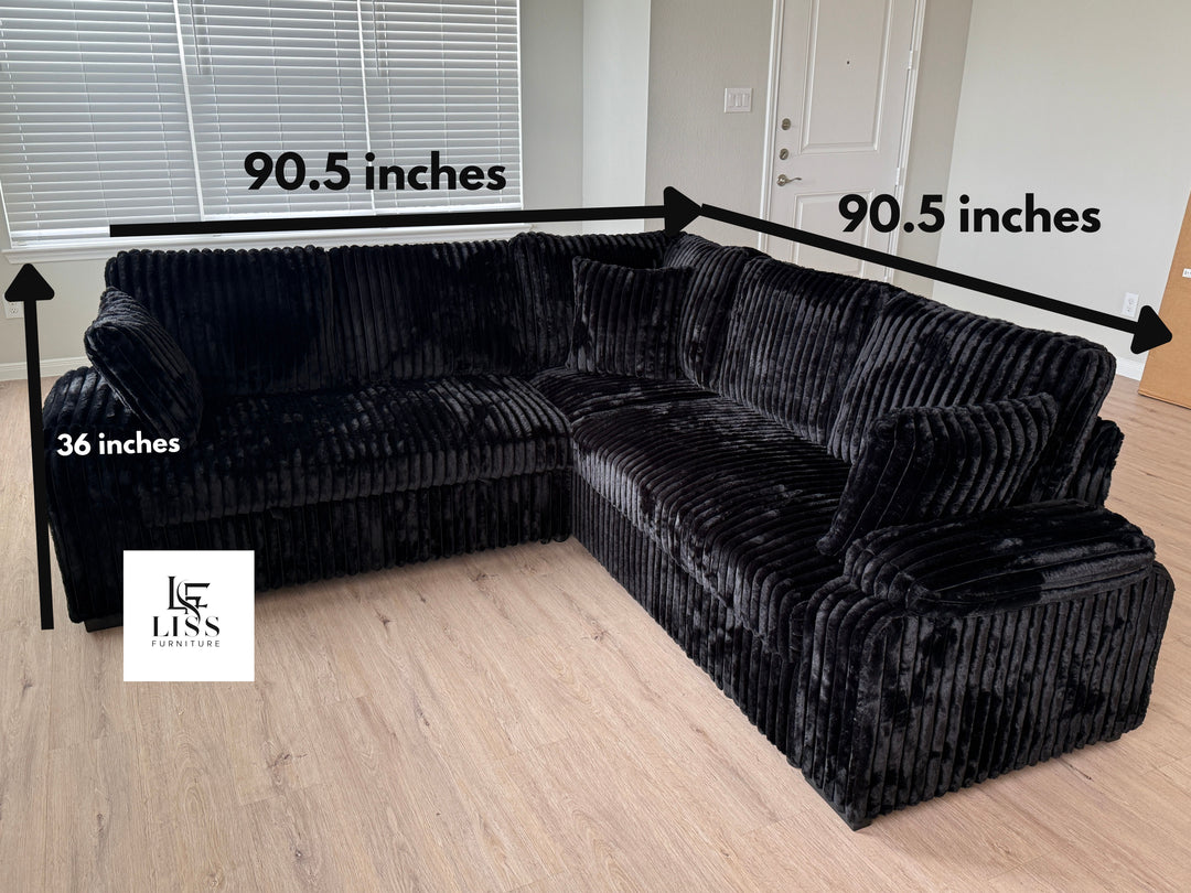 S3662 Neeha Sectional w/ Pullout