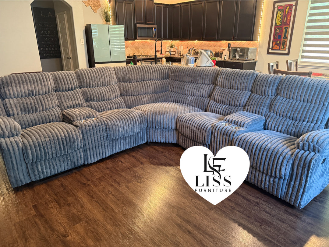 S3672 Calantha Reclining Sectional Sofa