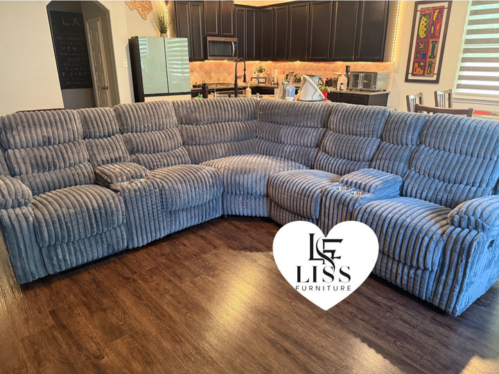 S3672 Calantha Reclining Sectional Sofa