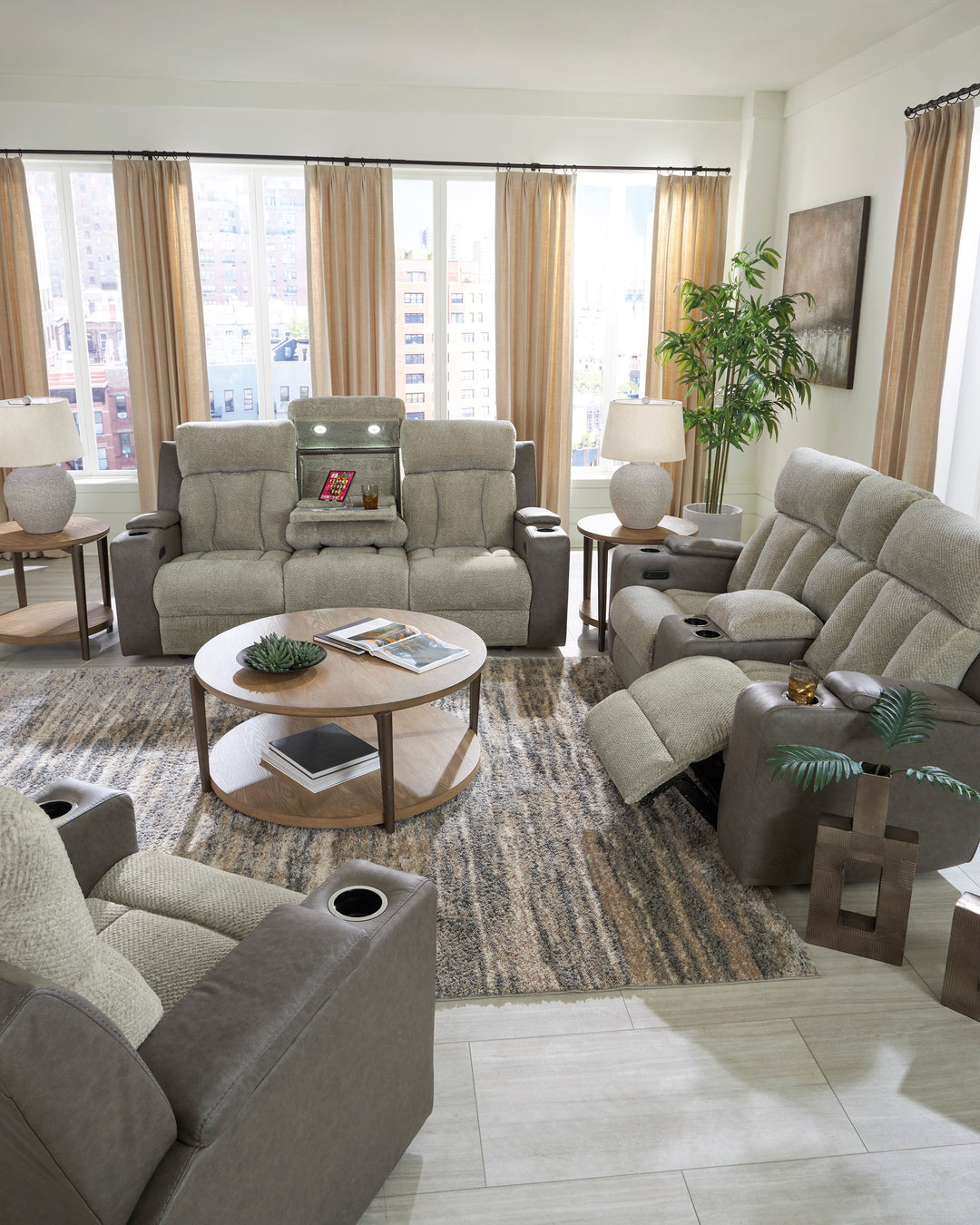ASPC6320 WhipLash Reclining Sofa & Loveseat