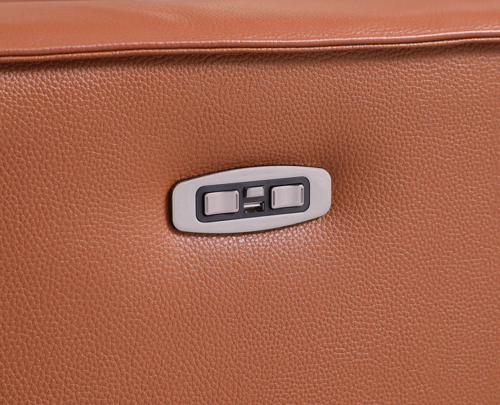 MI-633 Picasso II 6pcs Caramel Reclining Sectional