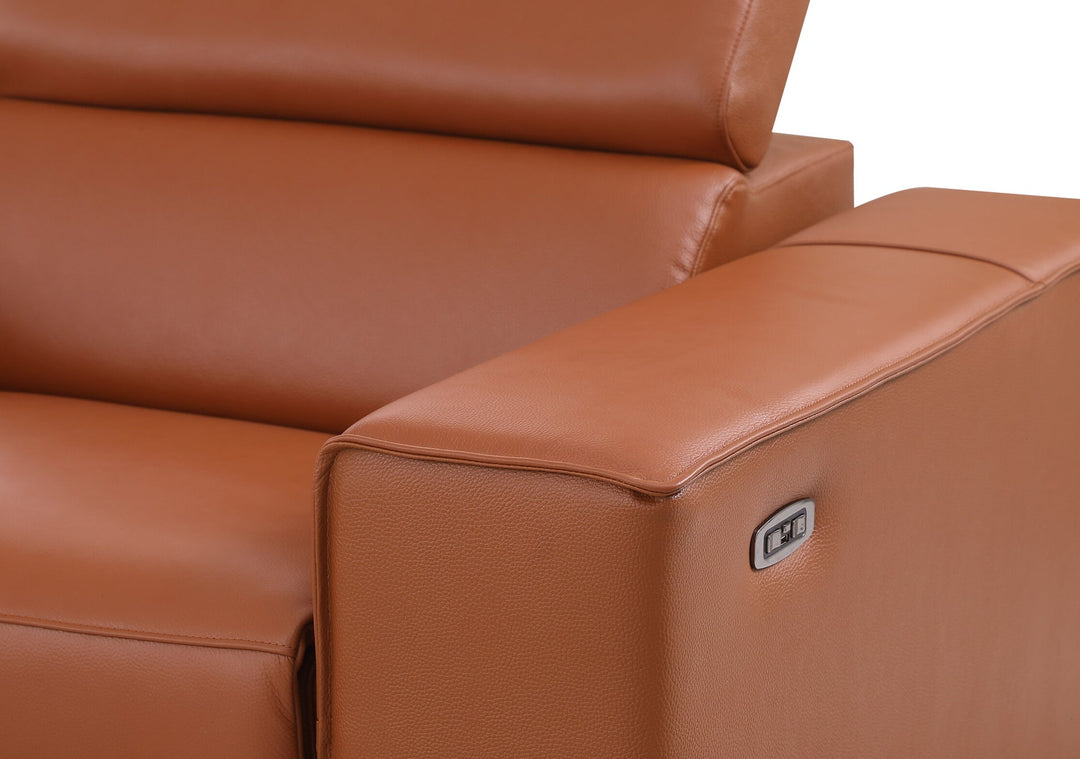 MI-633 Picasso II 6pcs Caramel Reclining Sectional