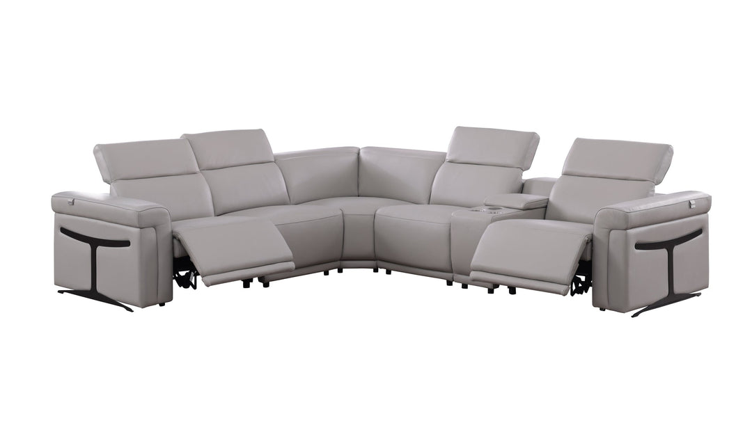 MI-1112-6pcs Lucca Reclining Sectional