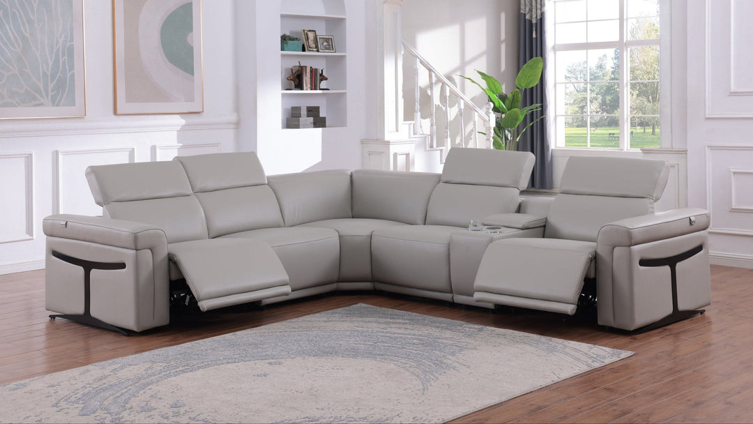 MI-1112-6pcs Lucca Reclining Sectional