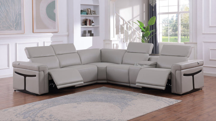 MI-1112-6pcs Lucca Reclining Sectional