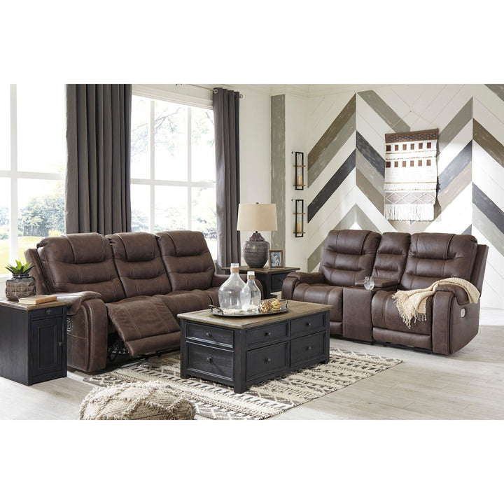 AS82002 Yacolt Reclining Sofa & Loveseat