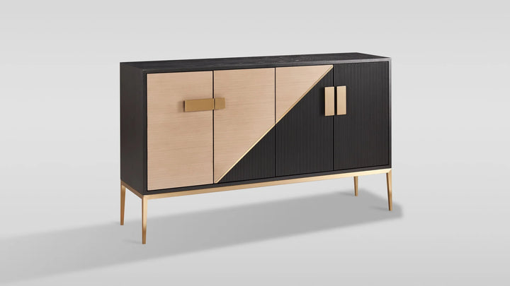 Divolia Sideboard (Grey Black)