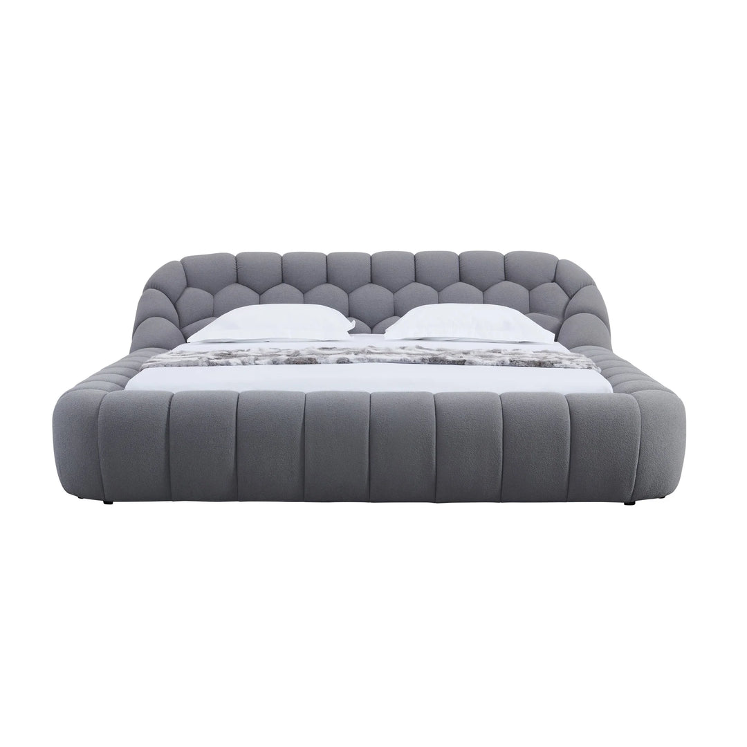 B127 Bubbles Bed Frame (Grey)