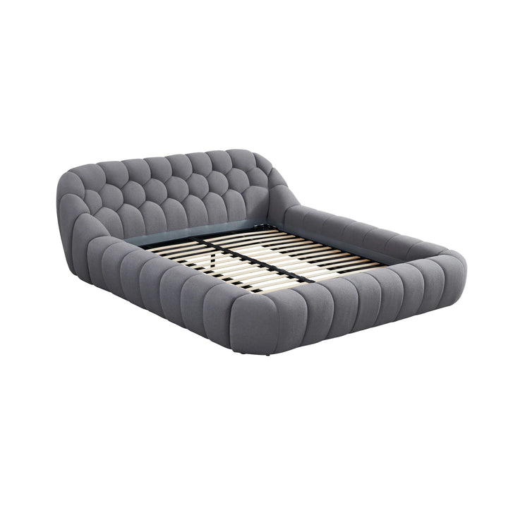 B127 Bubbles Bed Frame (Grey)