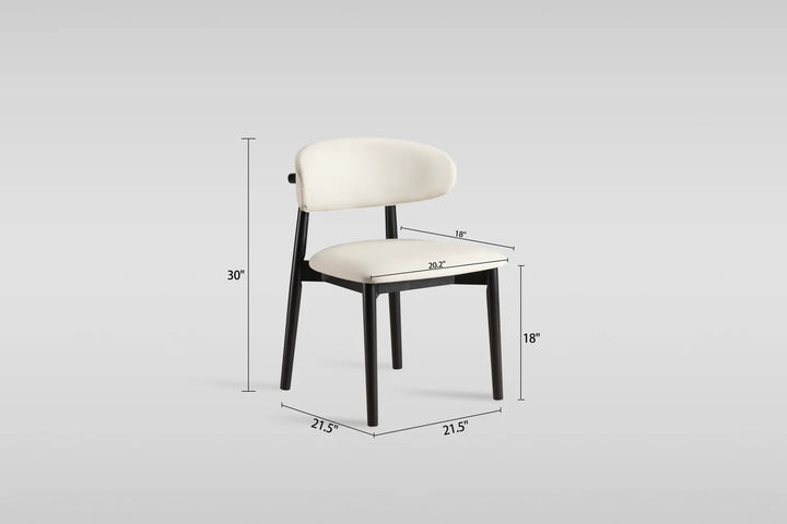 D1550 Dimi Dining Table Set  (Clear Glass/Black)