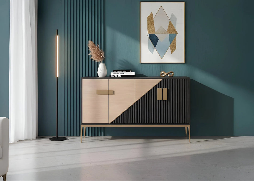 Divolia Sideboard (Grey Black)