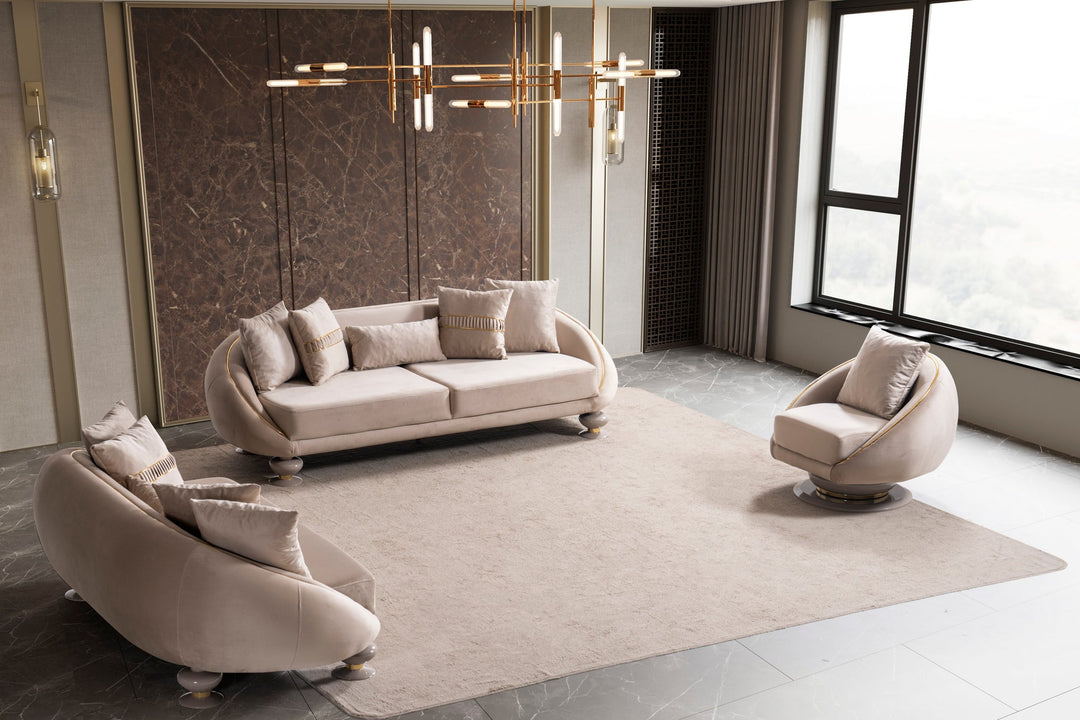 Elisyum Collection Sofa & Loveseat