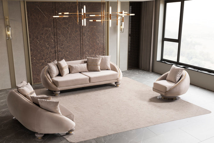Elisyum Collection Sofa & Loveseat