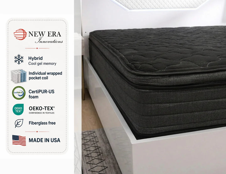 Luxerest 11.5" Gel Hybrid Mattress