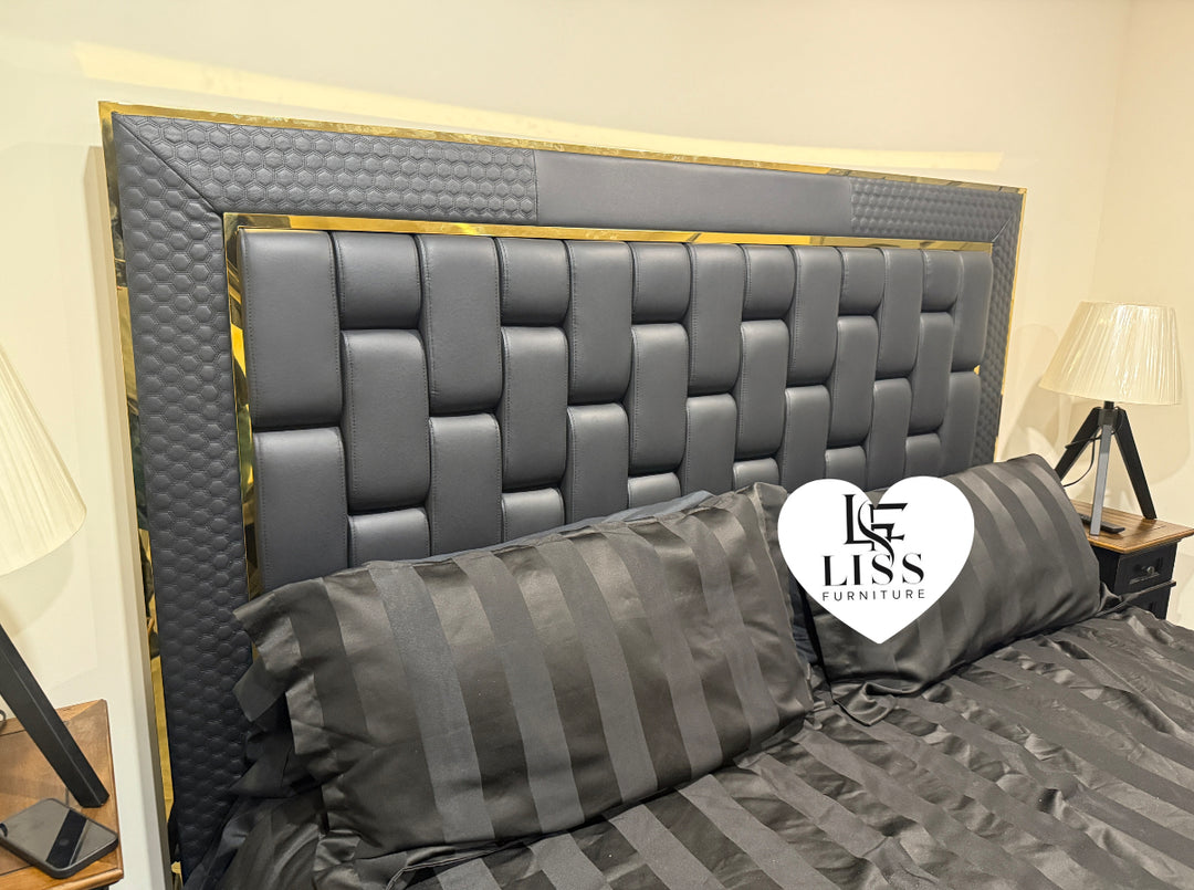 B700 Marbella Bed Frame w/ Hidden Storage