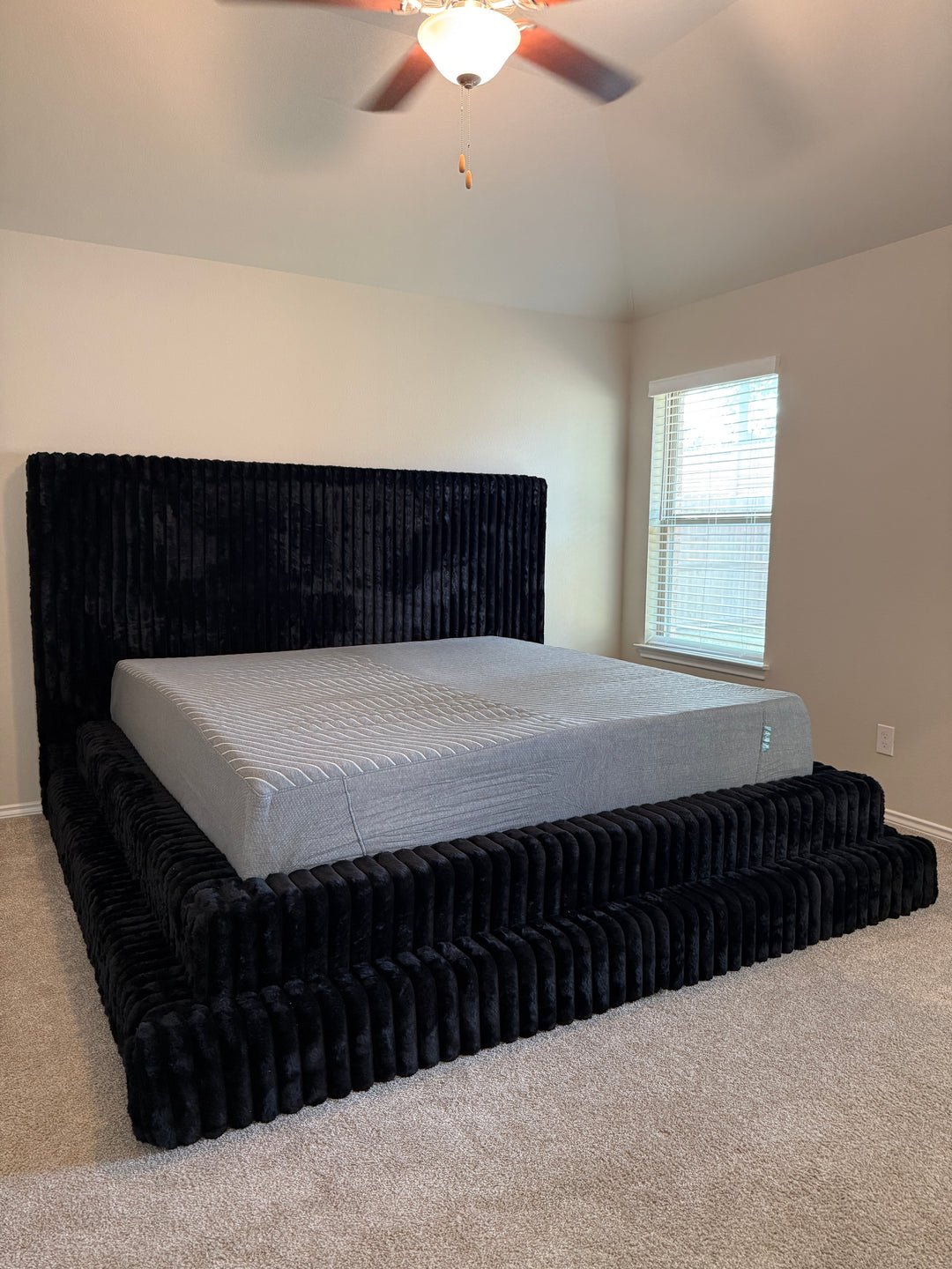 B9020 Micah Corduroy Bed Frame