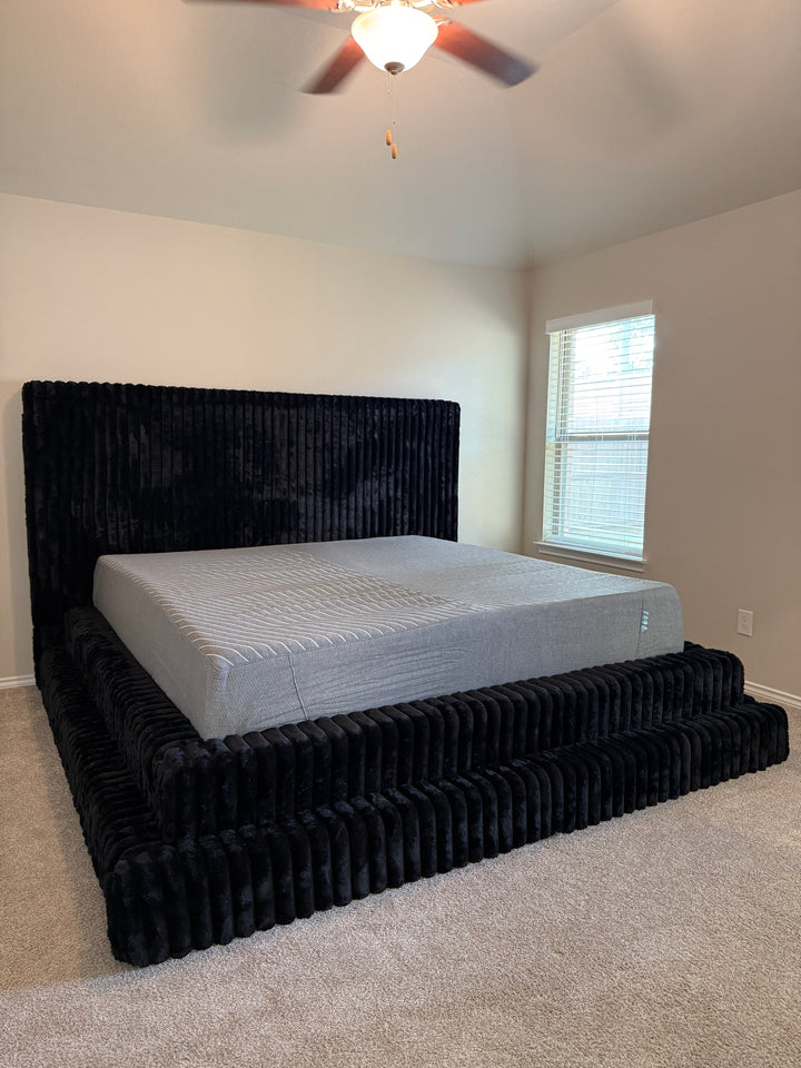 B9020 Micah Corduroy Bed Frame