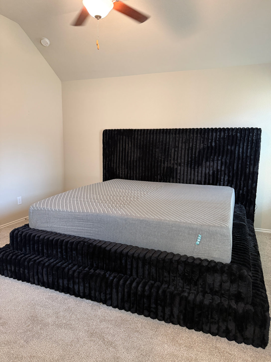 B9020 Micah Corduroy Bed Frame