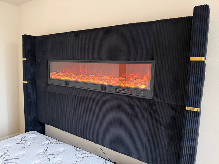 X-Fire Black Bed KING ONLY
