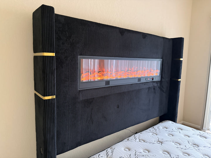 X-Fire Black Bed KING ONLY