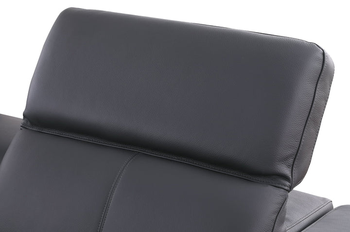 MI-1122 Franco 7pcs Dark Grey Reclining Sectional