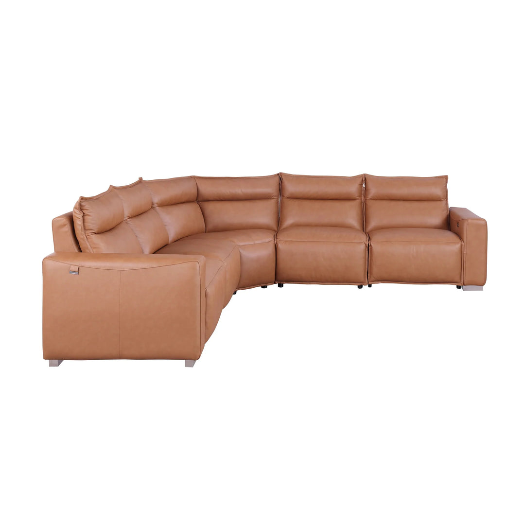 MI-1235 Sierra Reclining Sectional (Italian Leather)