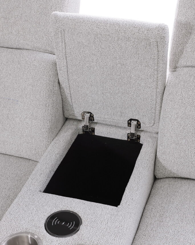 MI-1265 Nexus DK. Fabric Reclining Sectional