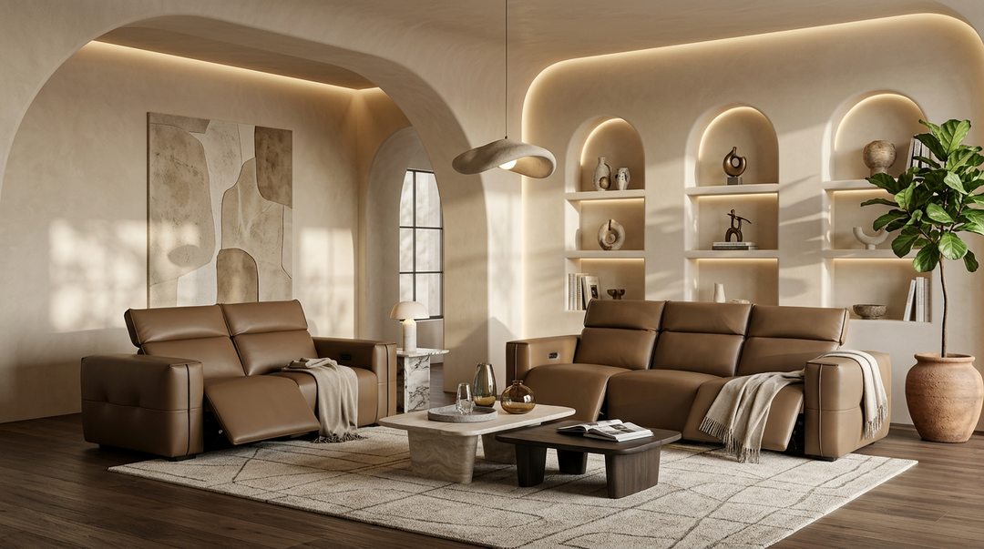 MI-2500 Ember Reclining Sofa & Loveseat