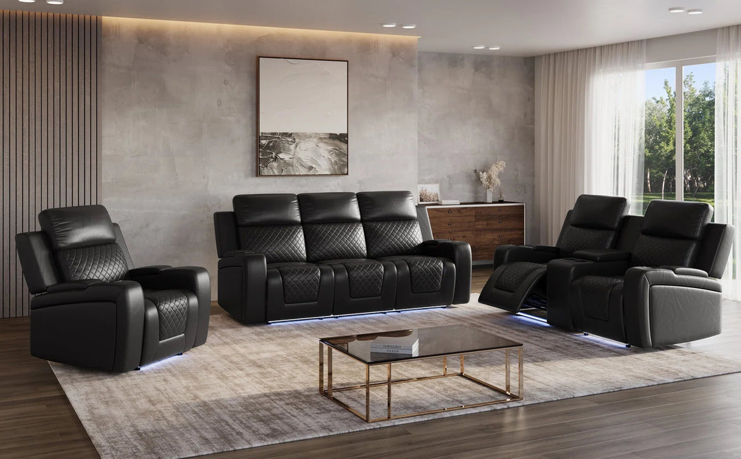 S1890 Bomer Power Reclining Sofa & Loveseat
