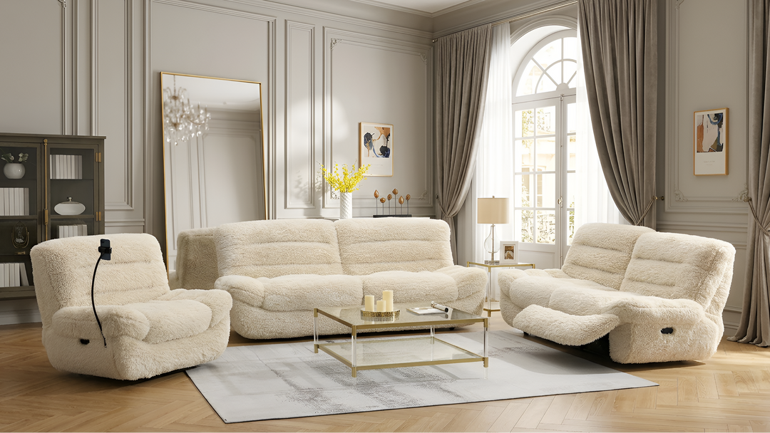 S3003 Ferland Reclining Sofa & Loveseat