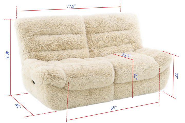 S3003 Ferland Reclining Sofa & Loveseat