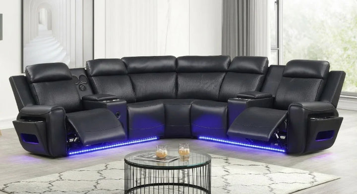 S3550 Galaxy Power Reclining Sectional