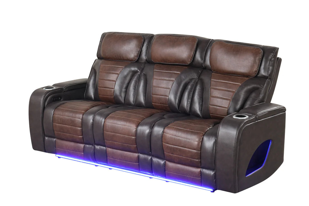 S4200 Robin (Brown) Sofa & Loveseat Set