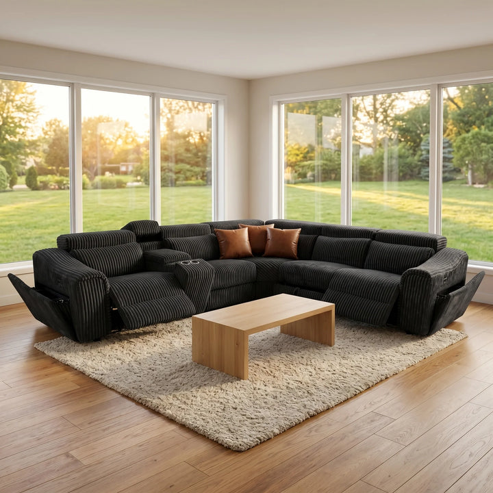 S7033 Yash Reclining Sectional