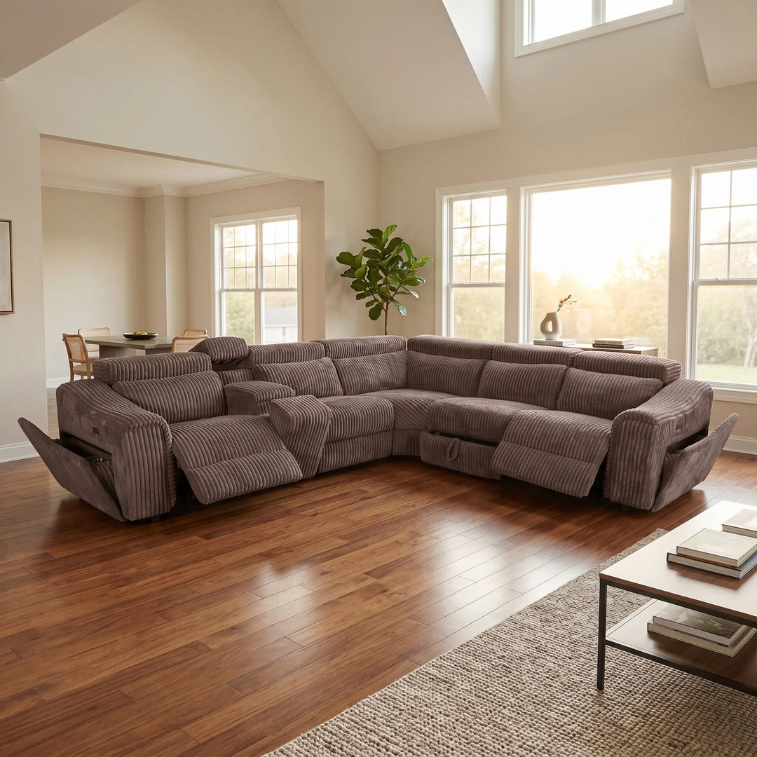 S7033 Yash Reclining Sectional