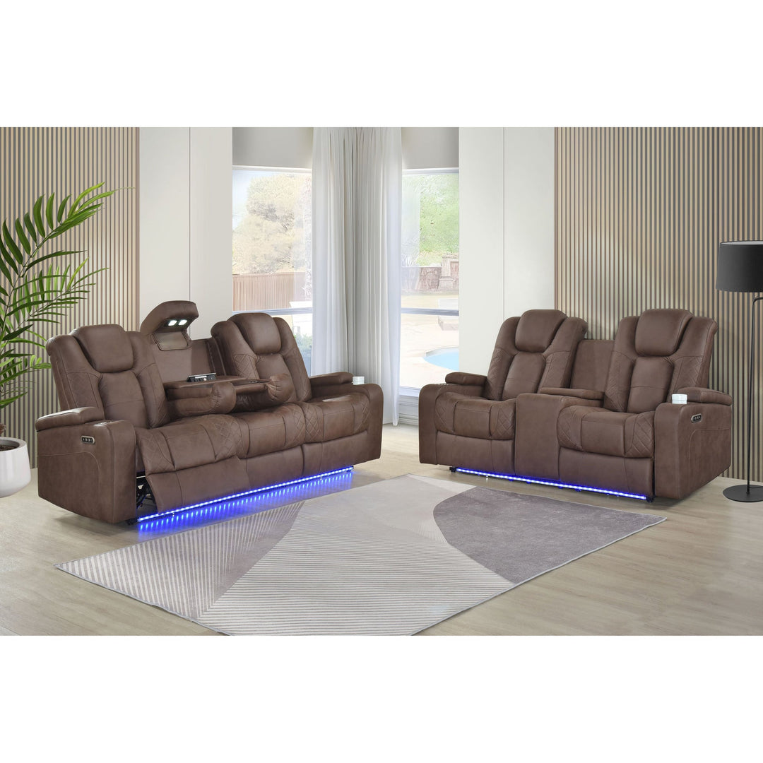 S9304 Ashley Reclining Sofa & Loveseat