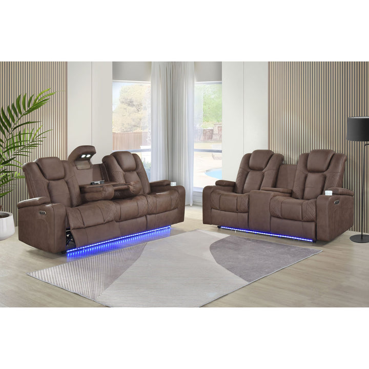 S9304 Ashley Reclining Sofa & Loveseat