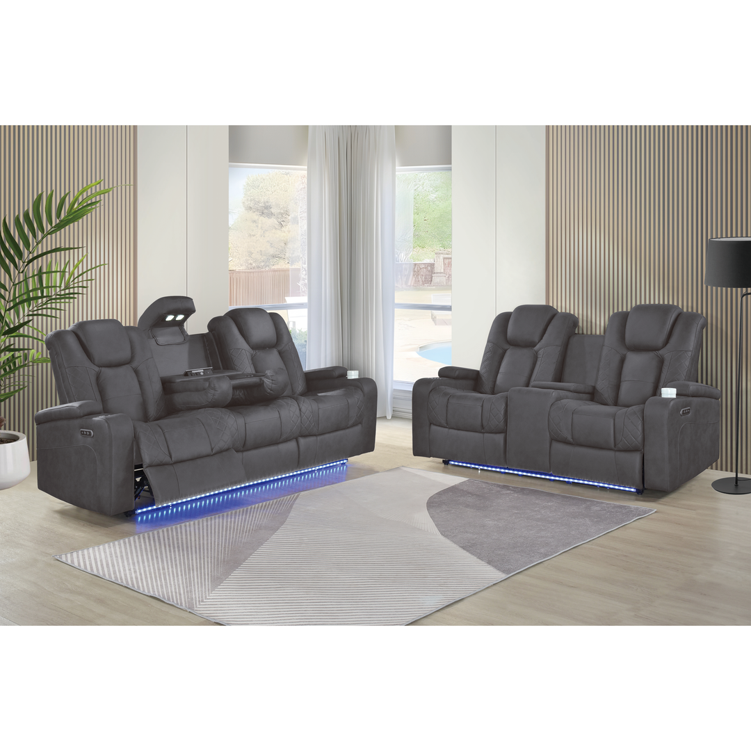 S9304 Ashley Reclining Sofa & Loveseat