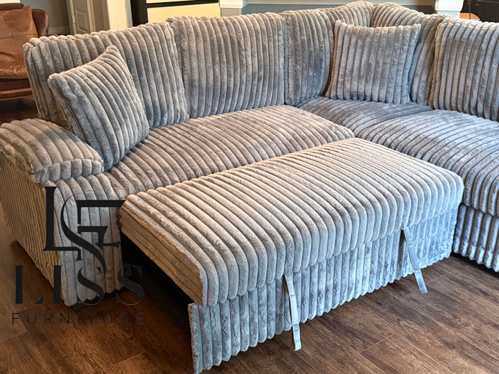 S3662 Neeha Sectional w/ Pullout