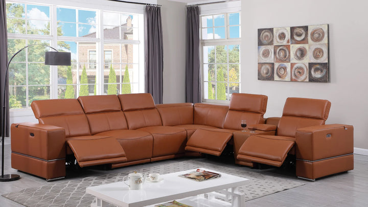 MI-1122 Franco 7-Piece Power Reclining Sectional