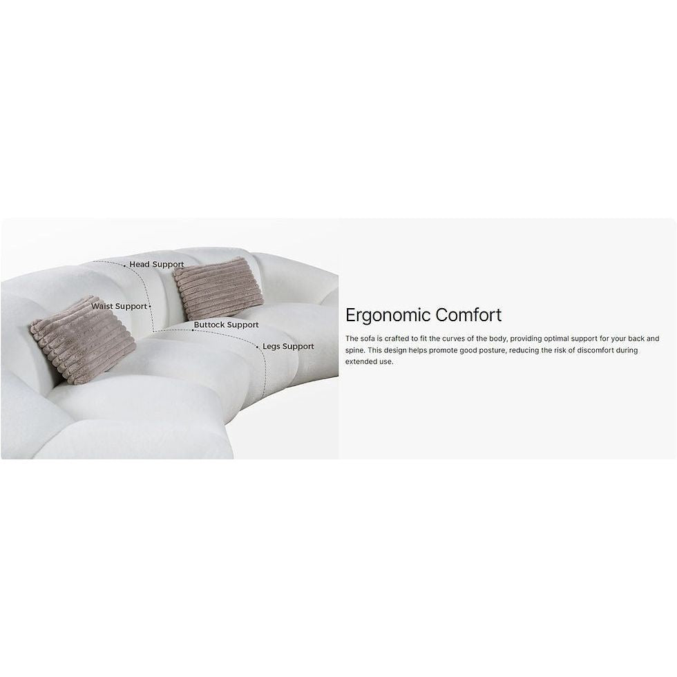 MI-24209 Big Cloud Sectional Sofa