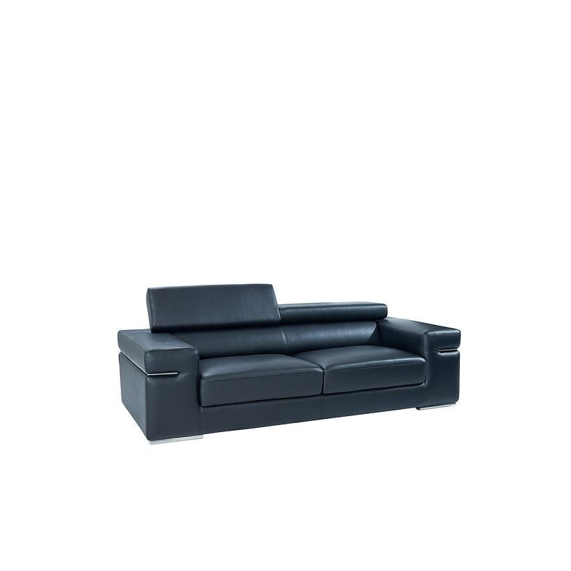 MI-8020 Soho Black Sofa & Loveseat